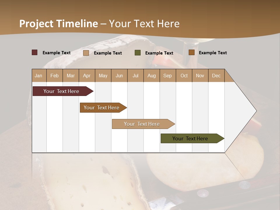 French Wine And Cheese PowerPoint Template