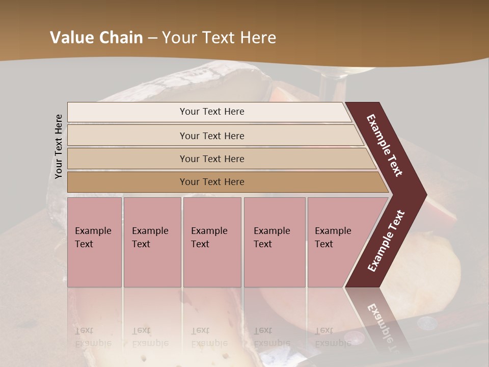 French Wine And Cheese PowerPoint Template