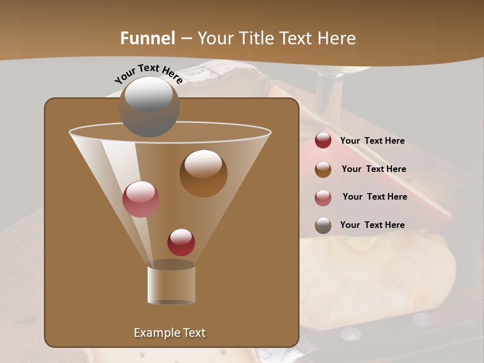 French Wine And Cheese PowerPoint Template