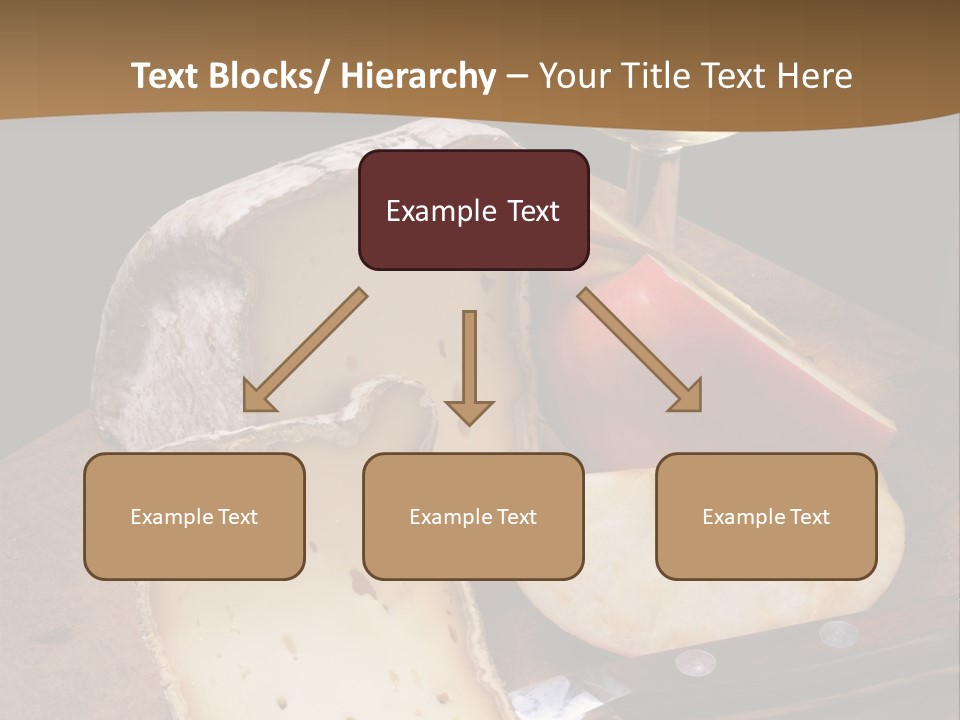 French Wine And Cheese PowerPoint Template