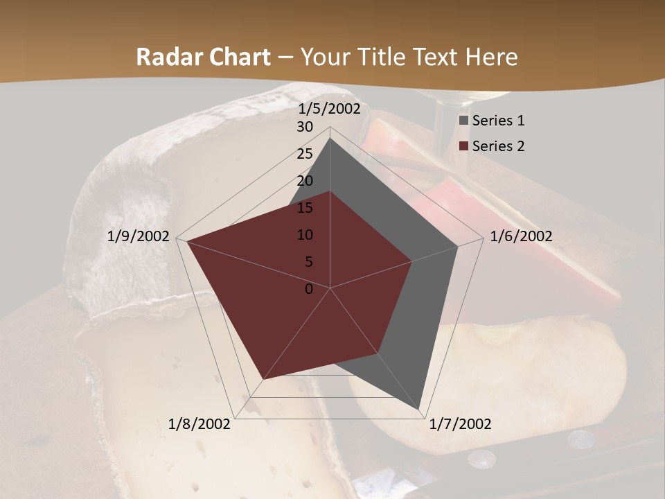 French Wine And Cheese PowerPoint Template