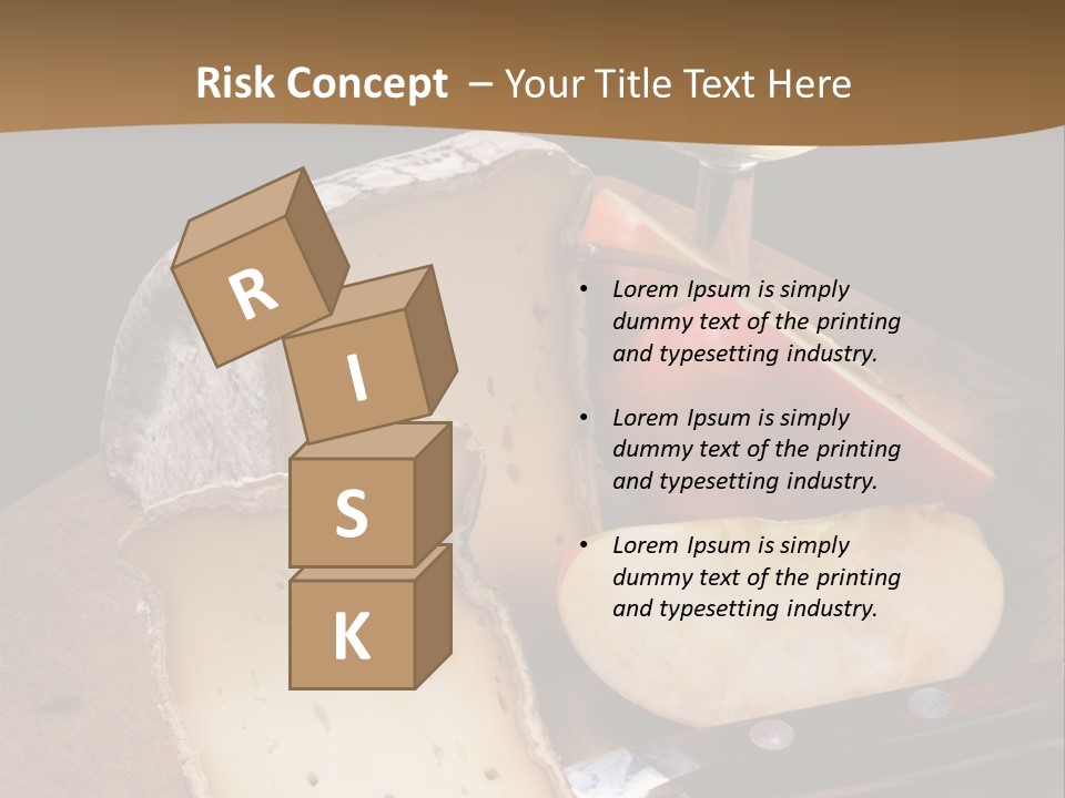 French Wine And Cheese PowerPoint Template