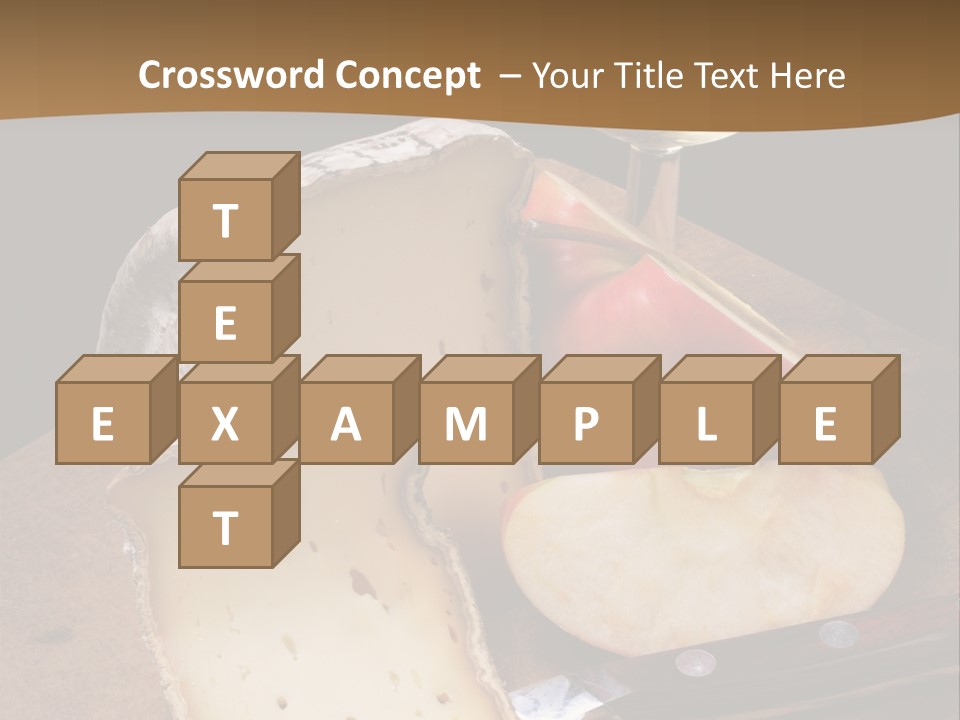 French Wine And Cheese PowerPoint Template