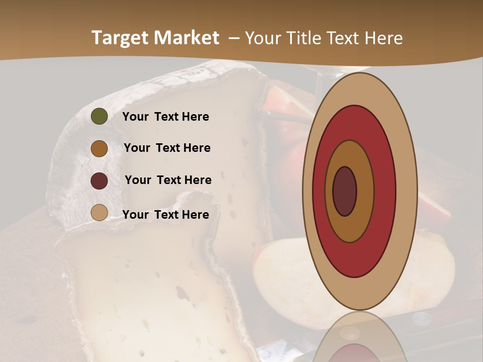 French Wine And Cheese PowerPoint Template