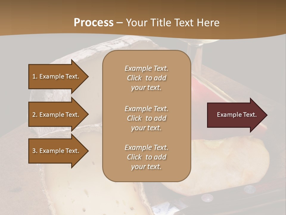 French Wine And Cheese PowerPoint Template
