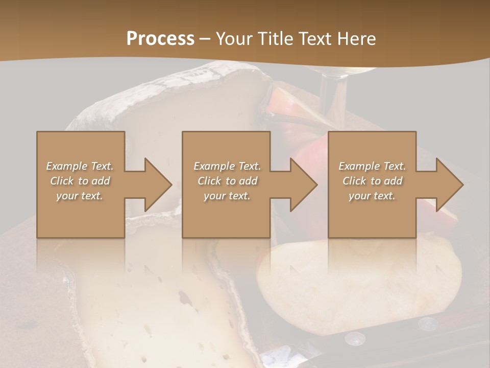French Wine And Cheese PowerPoint Template