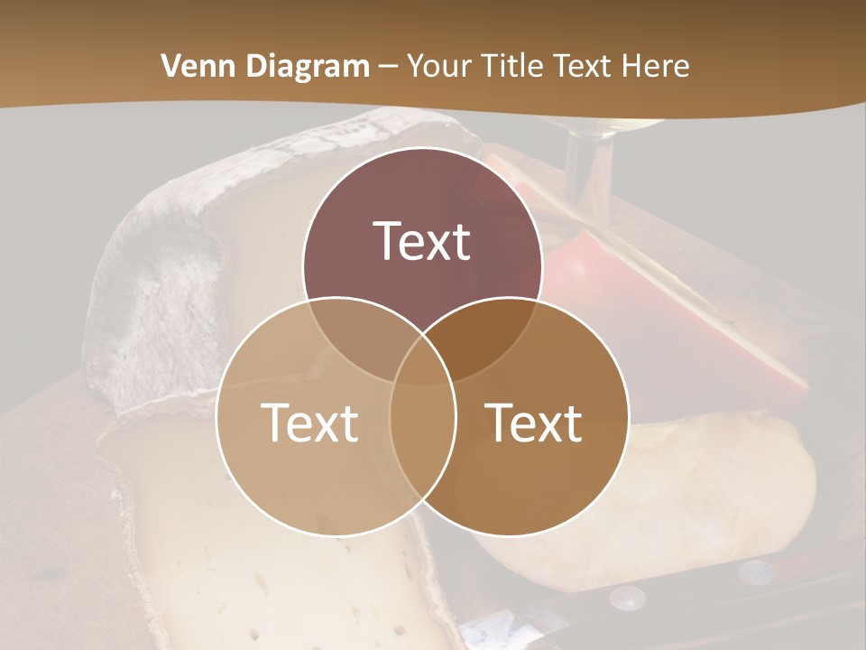 French Wine And Cheese PowerPoint Template