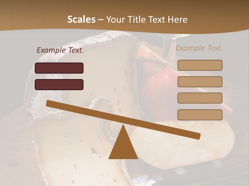 French Wine And Cheese PowerPoint Template
