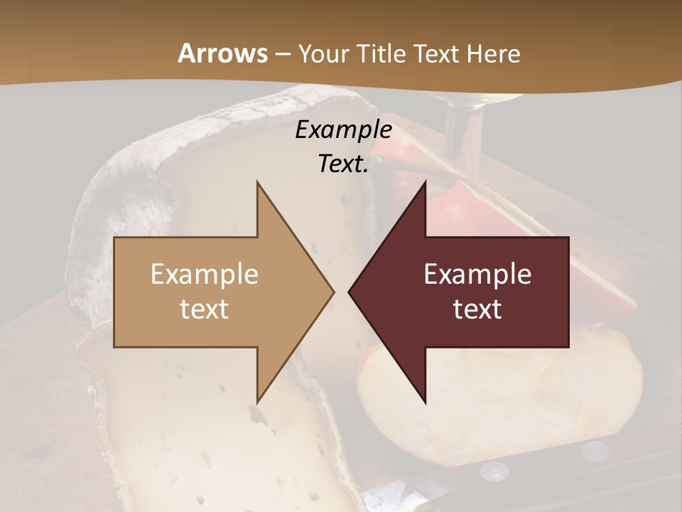 French Wine And Cheese PowerPoint Template