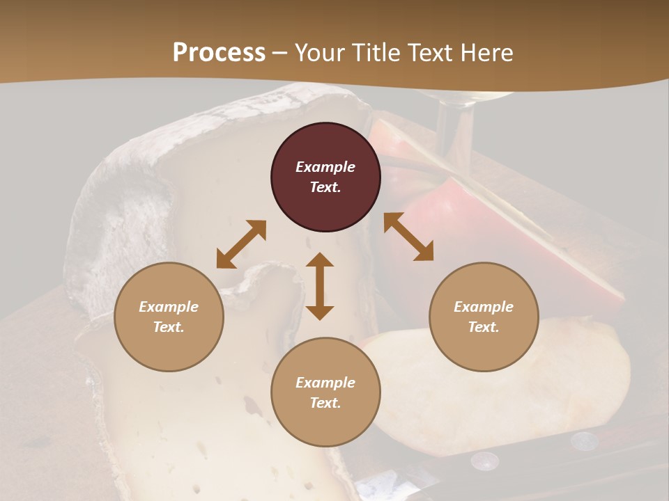 French Wine And Cheese PowerPoint Template