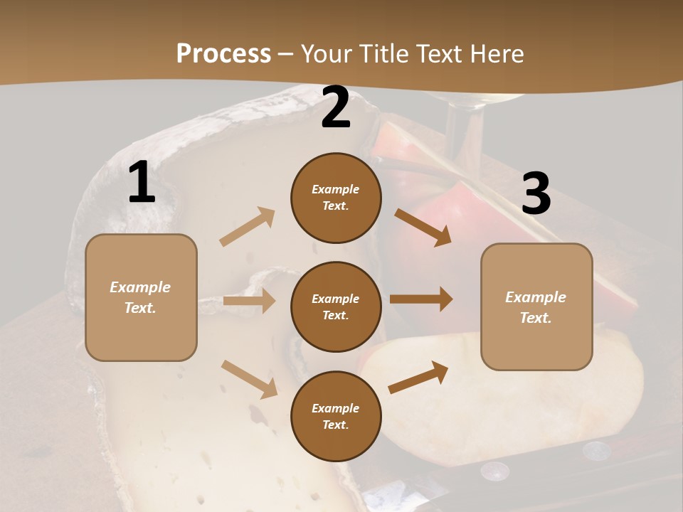 French Wine And Cheese PowerPoint Template