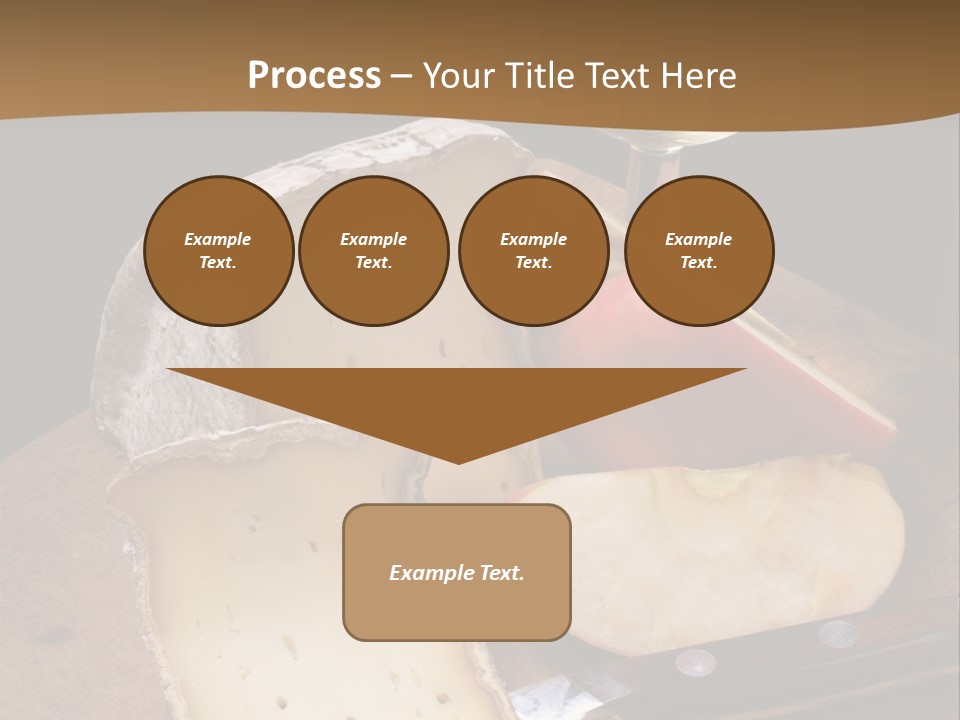 French Wine And Cheese PowerPoint Template