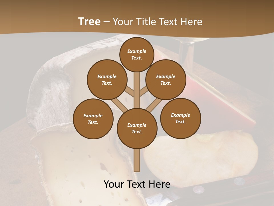 French Wine And Cheese PowerPoint Template