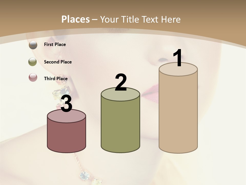 Seductive Smile PowerPoint Template