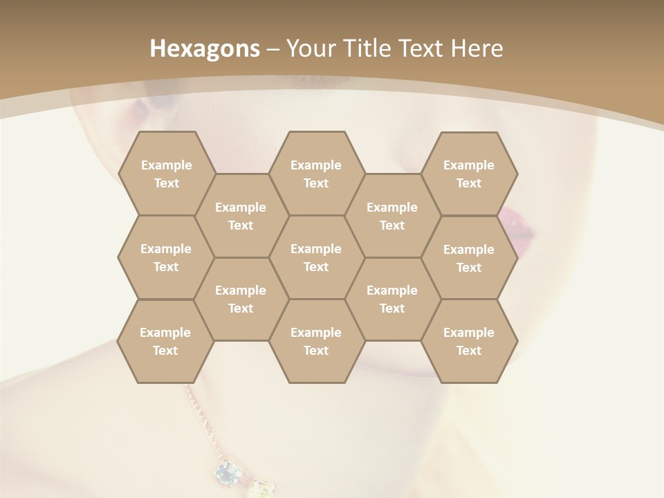 Seductive Smile PowerPoint Template