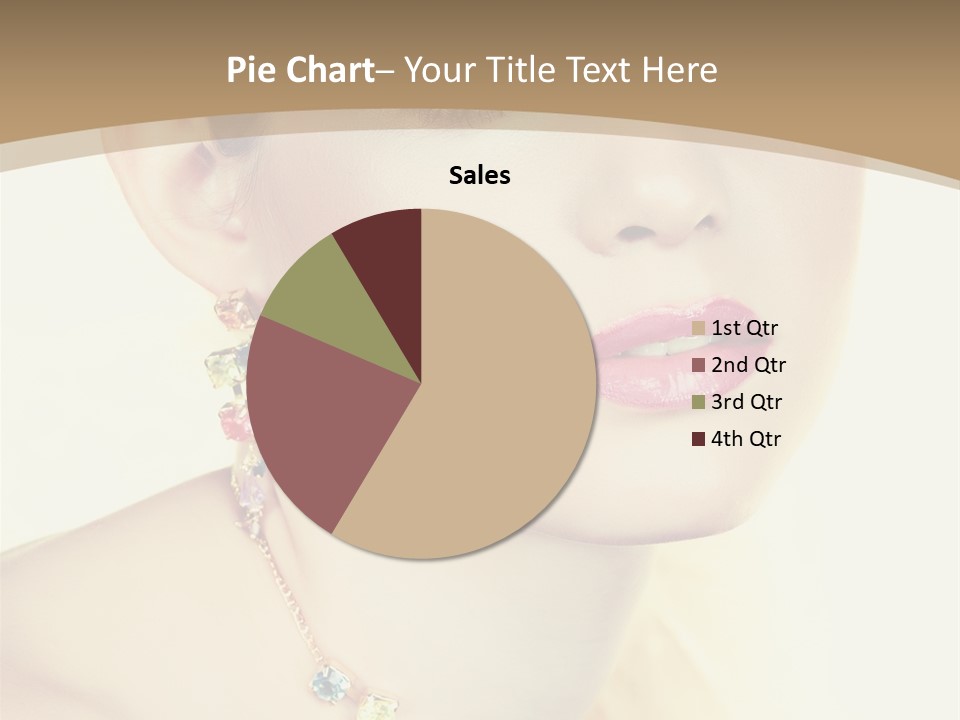 Seductive Smile PowerPoint Template
