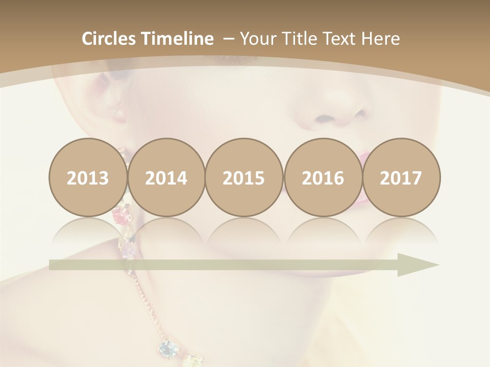 Seductive Smile PowerPoint Template