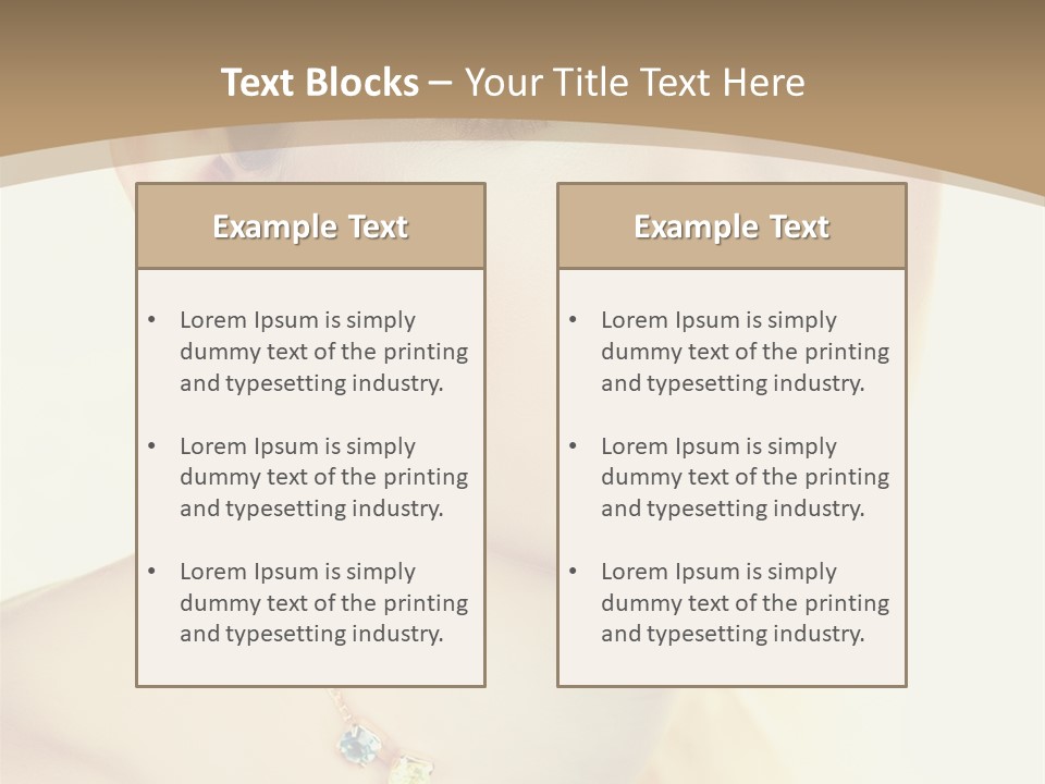Seductive Smile PowerPoint Template