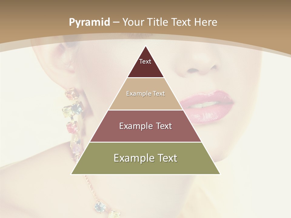 Seductive Smile PowerPoint Template