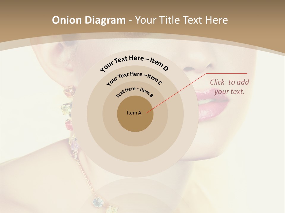 Seductive Smile PowerPoint Template