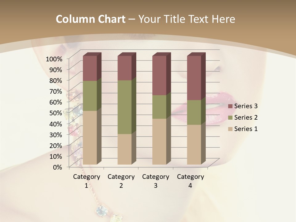 Seductive Smile PowerPoint Template