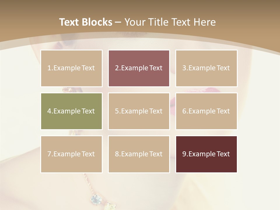 Seductive Smile PowerPoint Template