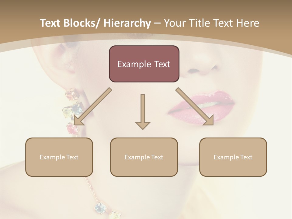 Seductive Smile PowerPoint Template