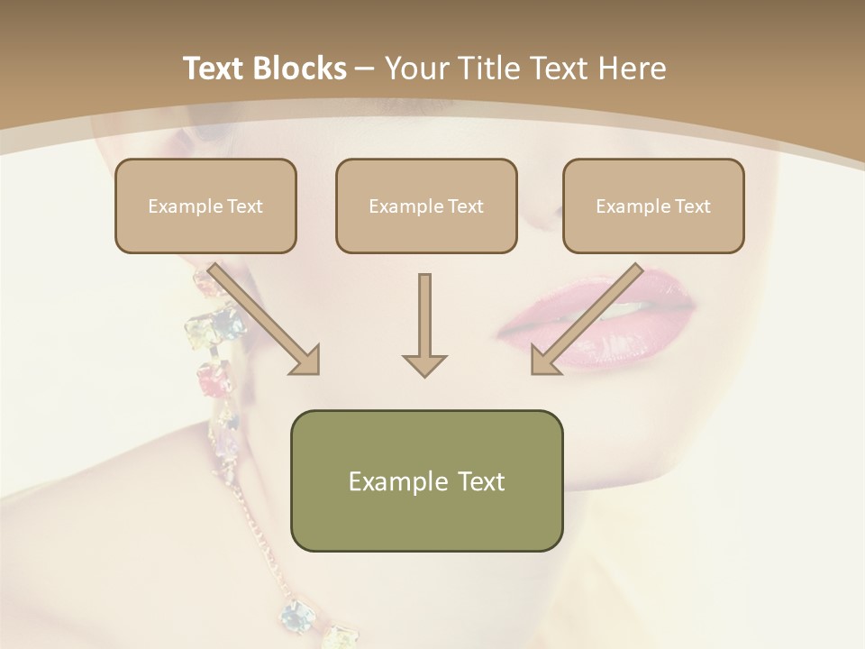 Seductive Smile PowerPoint Template