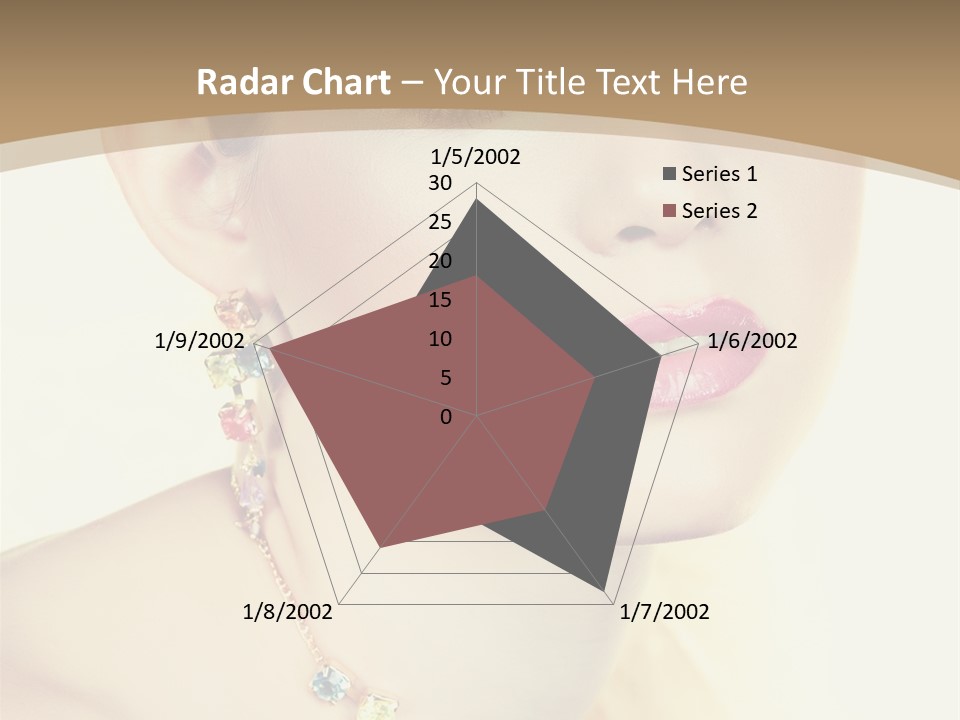 Seductive Smile PowerPoint Template