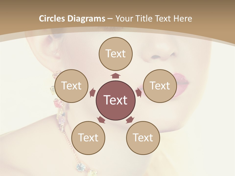 Seductive Smile PowerPoint Template