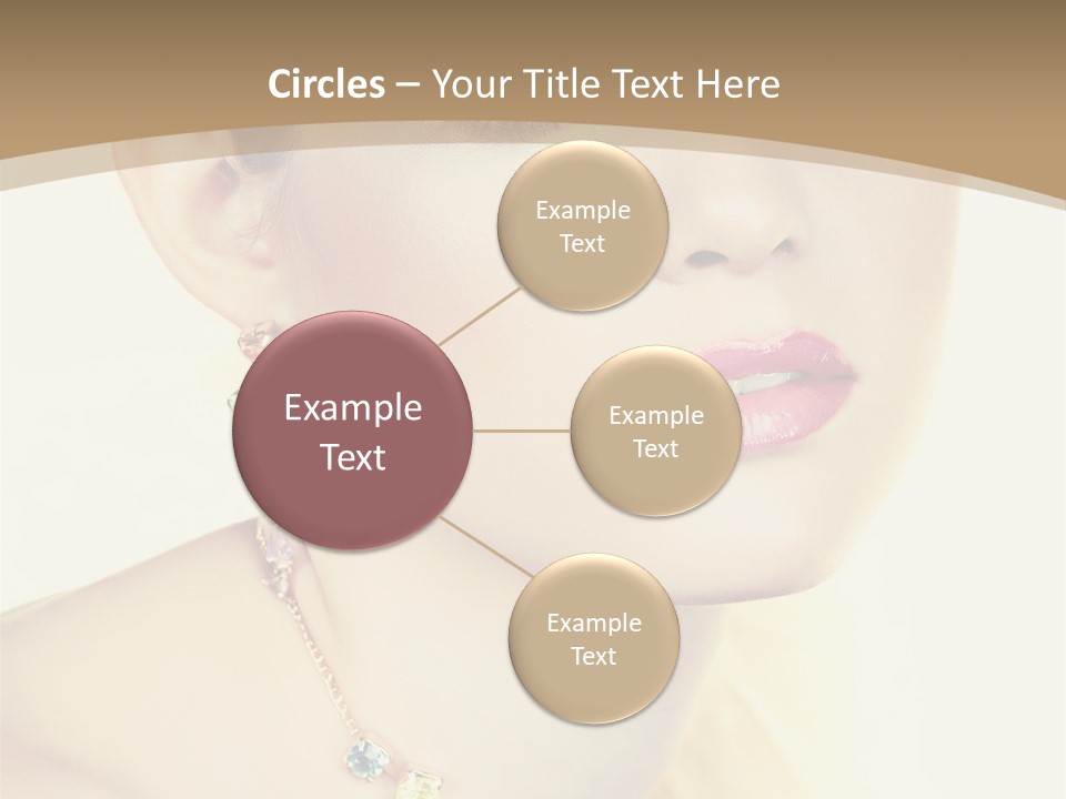 Seductive Smile PowerPoint Template