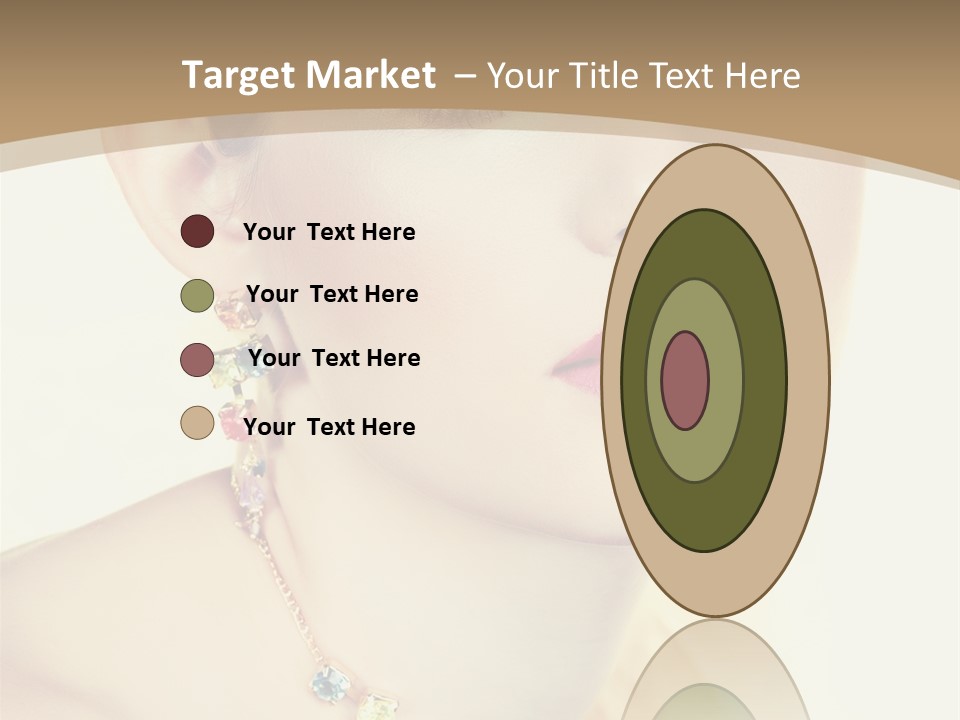 Seductive Smile PowerPoint Template