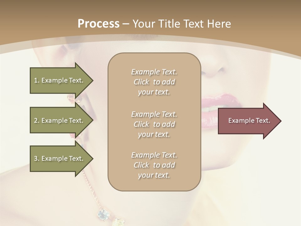 Seductive Smile PowerPoint Template