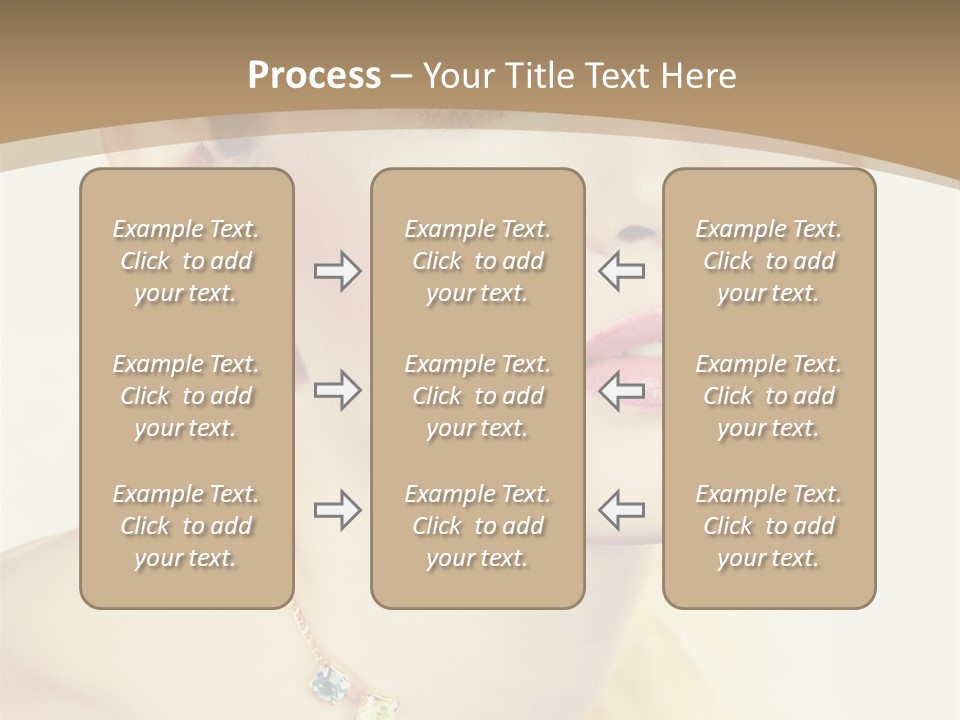 Seductive Smile PowerPoint Template