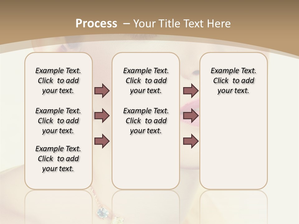Seductive Smile PowerPoint Template