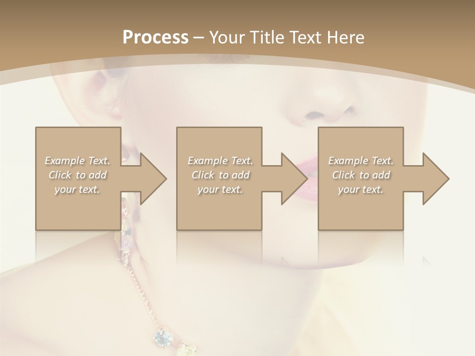 Seductive Smile PowerPoint Template