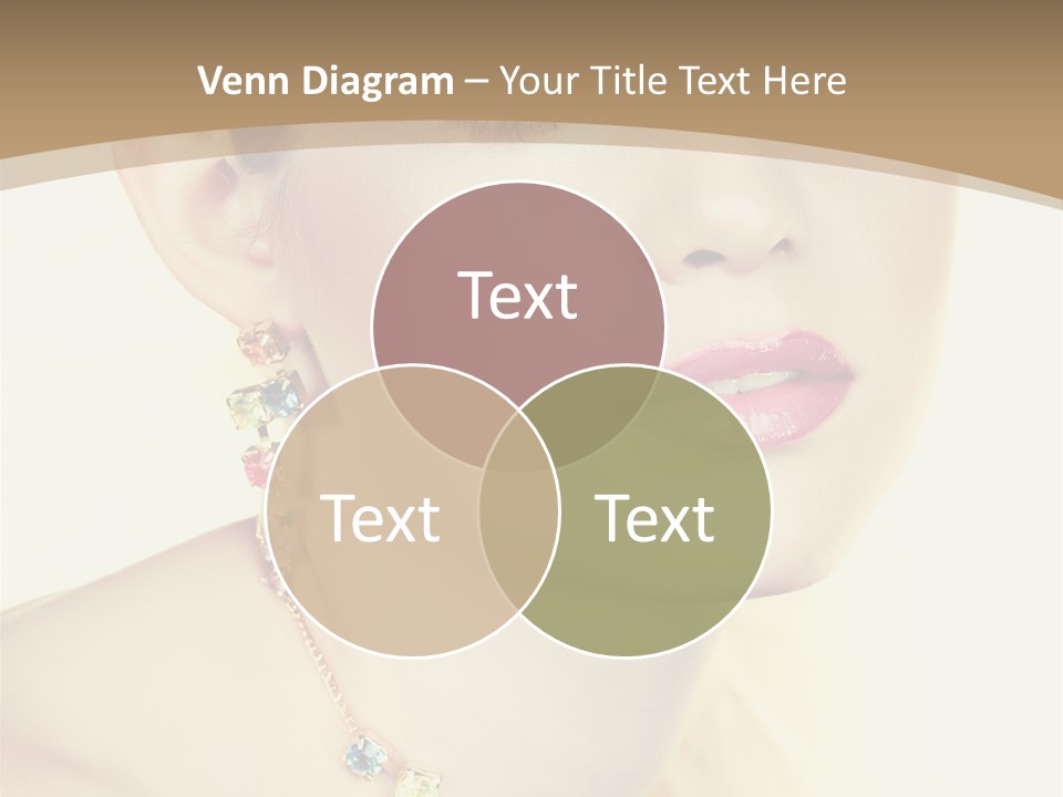 Seductive Smile PowerPoint Template