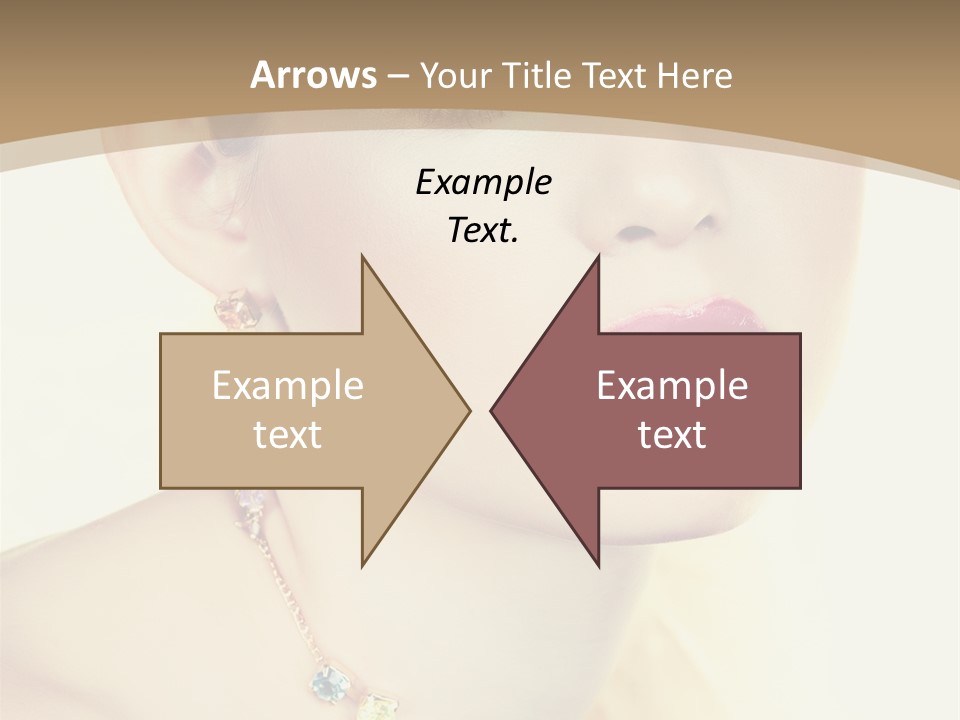 Seductive Smile PowerPoint Template