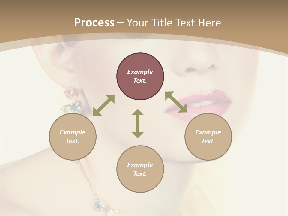 Seductive Smile PowerPoint Template