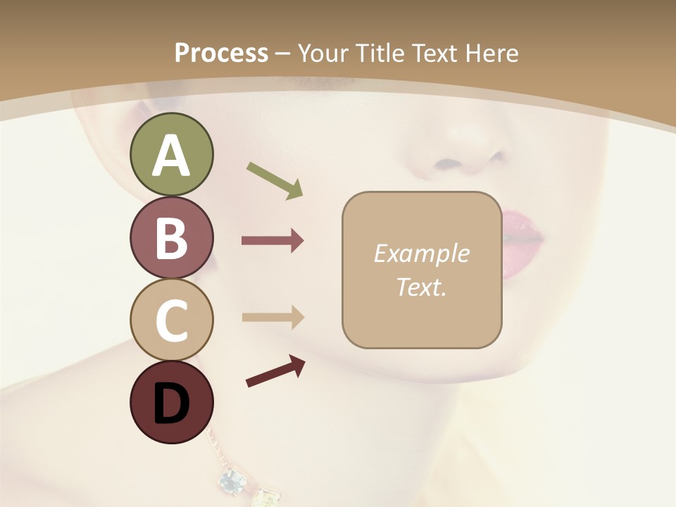 Seductive Smile PowerPoint Template