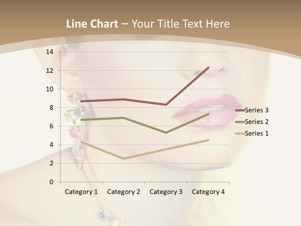 Seductive Smile PowerPoint Template