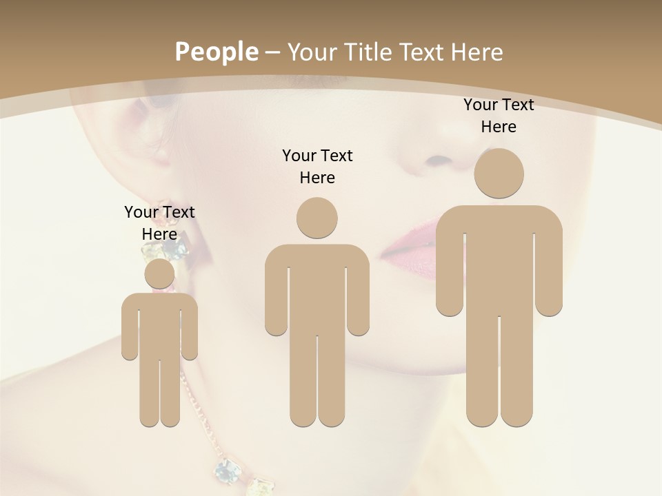 Seductive Smile PowerPoint Template