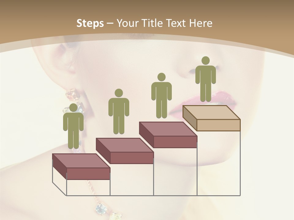 Seductive Smile PowerPoint Template