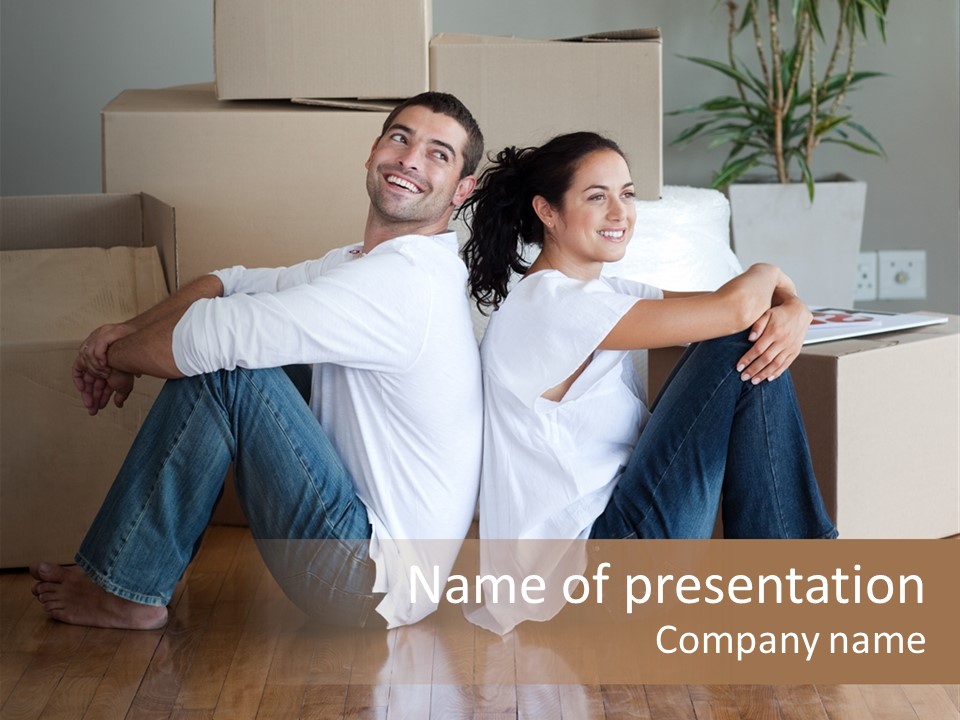 First Home Buyers PowerPoint Template