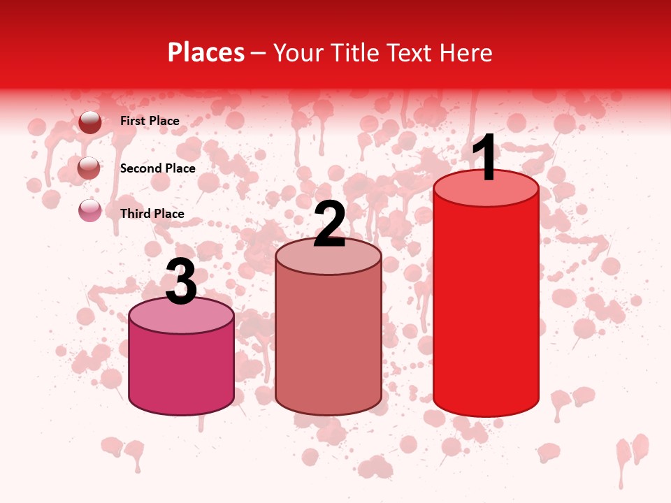 Paint Splashes PowerPoint Template