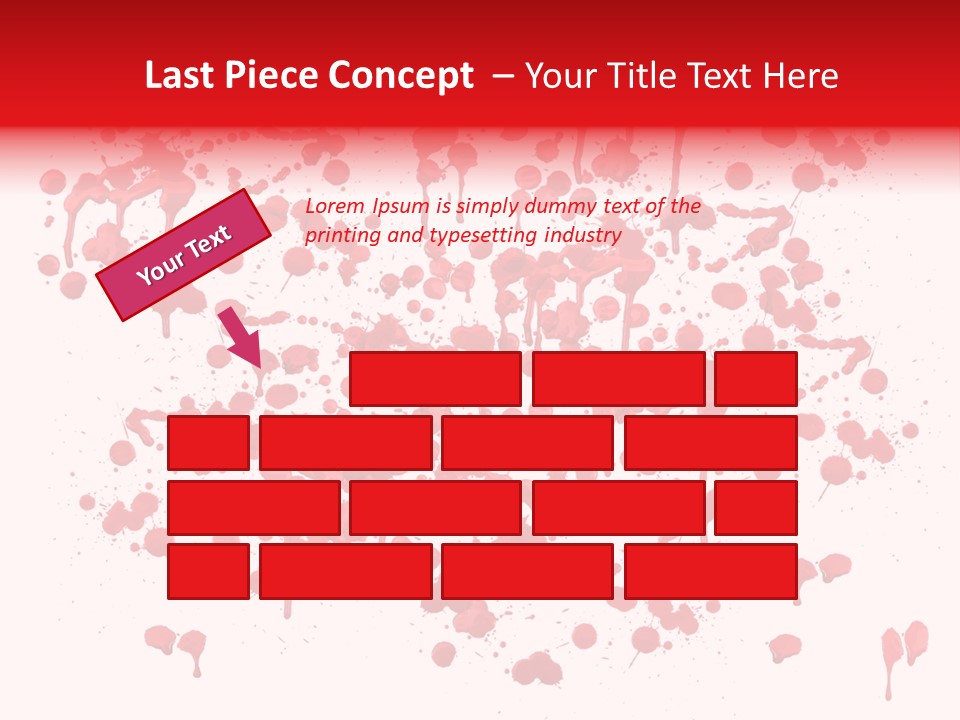 Paint Splashes PowerPoint Template