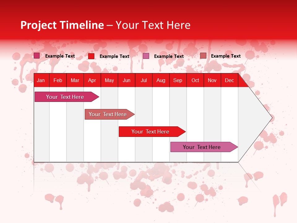 Paint Splashes PowerPoint Template