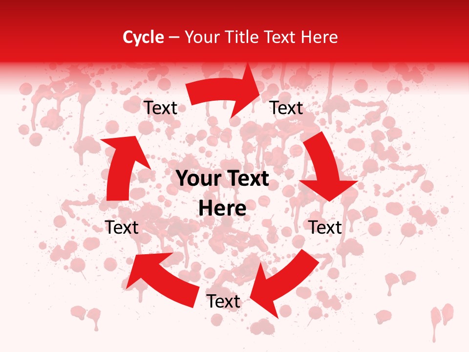 Paint Splashes PowerPoint Template