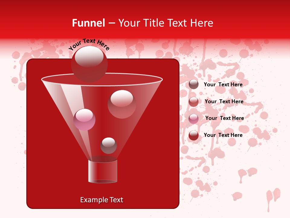 Paint Splashes PowerPoint Template