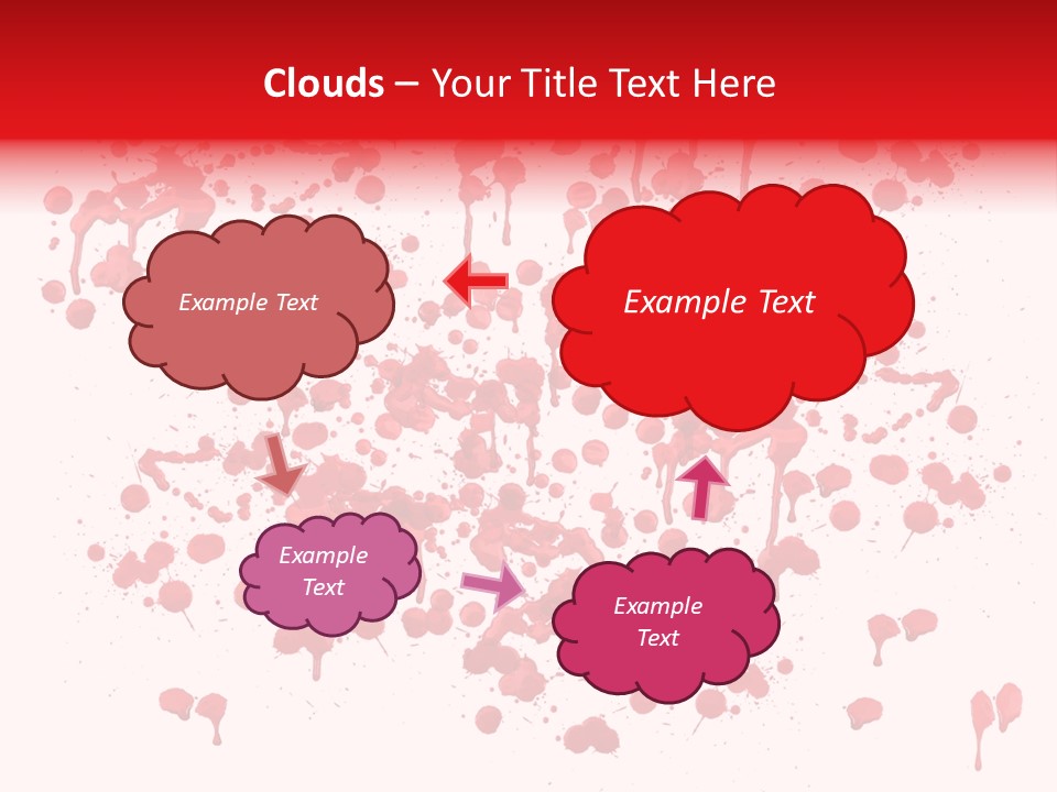 Paint Splashes PowerPoint Template